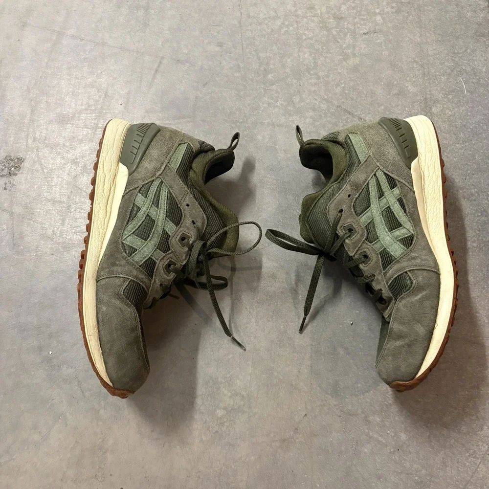 ASICS Men's Gel-Lyte MT Gore-Tex G-TX Sneakers Size 10.5 Green